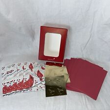 Used, PAPYRUS 20 Holiday Christmas cards Cardinals- set of 20 Envelopes & Stickers for sale  Shipping to South Africa