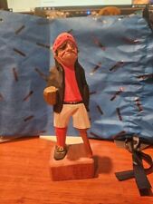 Hand carved pirate for sale  Nantucket