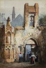 French watercolour painting for sale  NORWICH