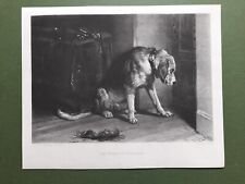 Bloodhound landseer antique for sale  SOUTHAM