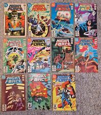 Comics night force for sale  LONDON