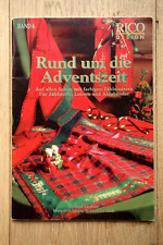 Rund adventszeit stickideen gebraucht kaufen  München