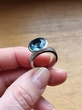 Stylischer blautopas ring gebraucht kaufen  Dannenfels