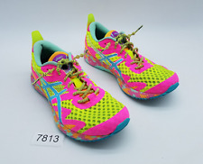 Usado, Tênis de corrida Asics Gel-Noosa Tri 12 feminino tamanho 6.5 triatlo rosa amarelo comprar usado  Enviando para Brazil