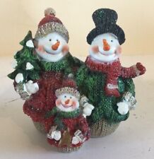 Ceramic christmas snowman for sale  BROADSTAIRS