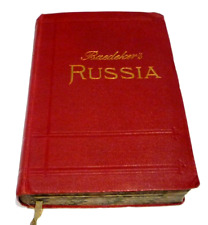 Baedeker russia 1914 for sale  LONDON