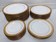 31pc Mintons Rare Antique Dinner Service Plates 4 Size Raised Gold c. 1914-1915 for sale  Shipping to South Africa