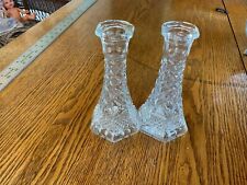 clear glass 6 vases for sale  Leominster