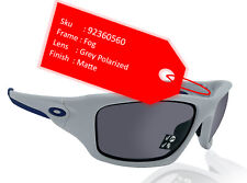 Óculos de sol Oakley válvula cinza nevoeiro fosco lente polarizada novo na caixa OO9236-0560, usado comprar usado  Enviando para Brazil