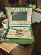 Vintage manicure box for sale  MANCHESTER