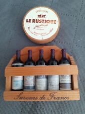 Used, 2 Vintage Saveurs De France Wine & Camembert Cheese Wooden Fridge Magnets  for sale  Shipping to South Africa