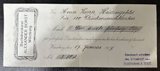 Alte rechnung 1907 gebraucht kaufen  Unterpleichfeld