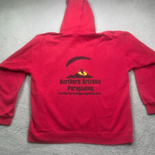 Northern Arizona Paragliding Hoodie XL Mens Red Graphic Print Sweatshirt Sweater for sale  Shipping to South Africa