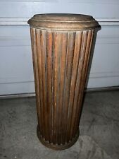 Pedestal wood fluted for sale  Tracy