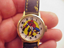 BONITO reloj suizo 1977 Spiderman Dabs & Co. Marvel Comics Group con correa original, usado segunda mano  Embacar hacia Argentina