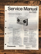 Usado, Rádio Panasonic RX-7000 / Boombox Manual de Serviço *Original* comprar usado  Enviando para Brazil