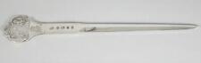 Large Heavy "The Queen's Silver Jubilee" Sterling Silver Letter Opener for sale  Shipping to South Africa