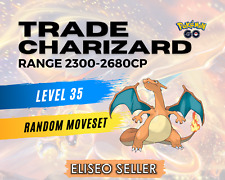 Trade Charizard - Pokemon Charizard lvl 35 GO - Pokémon GO Rzadki - 2300CP+ na sprzedaż  Wysyłka do Poland