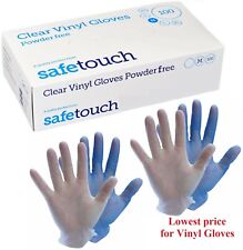 Disposable vinyl gloves for sale  WOKING