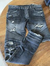 Balmain black jeans d'occasion  Teyran