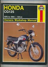 Usado, Honda CG125 (76-94) Haynes Shop Manual de Reparación CG 125 BR (6V 12V INC Brasil) EX86 segunda mano  Embacar hacia Argentina