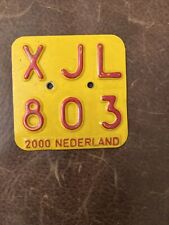 1980 netherlands license for sale  New York