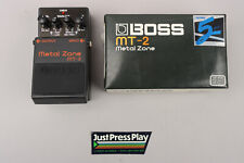 Pedal de efeitos de distorção de guitarra Boss MT-2 Metal Zone funcionando - sem parafuso de polegar comprar usado  Enviando para Brazil