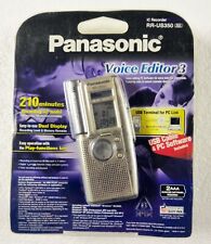 Editor de voz grabadora digital Panasonic RR-US350 (plateado) segunda mano  Embacar hacia Argentina