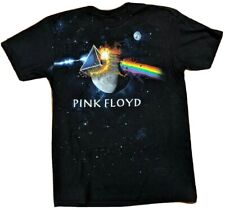 Camiseta Pink Floyd azul líquido lado escuro da lua prisma espacial arco-íris média, usado comprar usado  Enviando para Brazil
