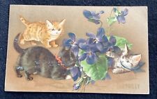 Vintage postcard cats for sale  Trumbull