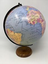 Rotating globe wooden for sale  Fort Worth