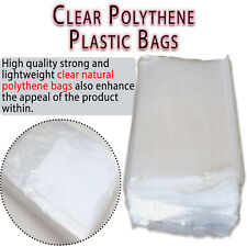Clear Polythene FREEZER STORAGE Plastic Bags All Sizes Crafts Food Small Large for sale  Shipping to South Africa