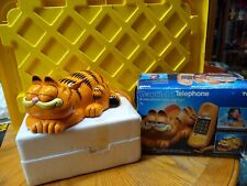 VTG Garfield Cat Phone TYCO Landline Telephone 1981 Eyes Open & Close W/Box for sale  Shipping to South Africa