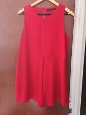 Red zara jumpsuit for sale  LONDON