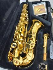 Usado, Saxofón alto Yamaha con estuche banda de latón música de orquesta de viento segunda mano  Embacar hacia Argentina