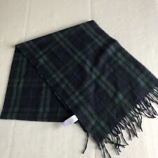 scarf plaid blue navy old for sale  New Park