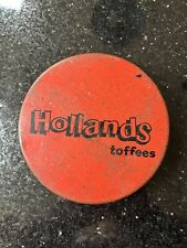 Holland toffee tin for sale  NUNEATON