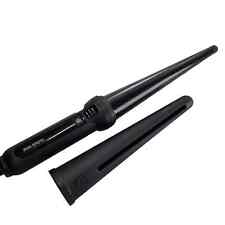 Cloud Nine Black 60W Corded Ceramic 25mm Barrel Shape Hair Curling Wand, used for sale  Shipping to South Africa