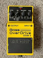 Usado, Pedal de efeitos de baixo Boss ODB-3 overdrive - Não usado comprar usado  Enviando para Brazil