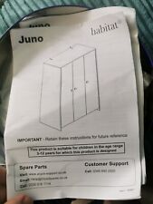 Juno habitat wardrobes for sale  CAMBRIDGE