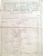 Carta intestata luigi usato  Roma