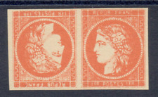 Paire timbres tête d'occasion  France