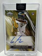 2024 Topps Chrome Black Lawrence Butler Rookie Gold Refractor Auto 40/50 for sale  Shipping to South Africa
