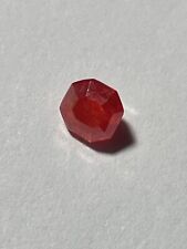 Crocoite fac Tasmania 1.42ct 5.2x5mm  octagon - cut in Germany for sale  Shipping to South Africa