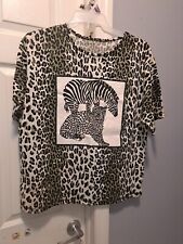 Camiseta zebra e leopardo tamanho 44" peito nova sem etiquetas comprar usado  Enviando para Brazil