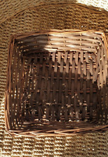 Square wicker basket for sale  CAERNARFON