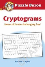 Puzzle baron cryptograms for sale  Bridgeton