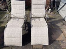 Garden sunbed chair for sale  WARRINGTON