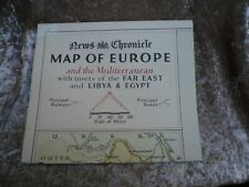 News chronicle map for sale  YEOVIL
