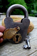 Antique padlock brass for sale  WALLASEY